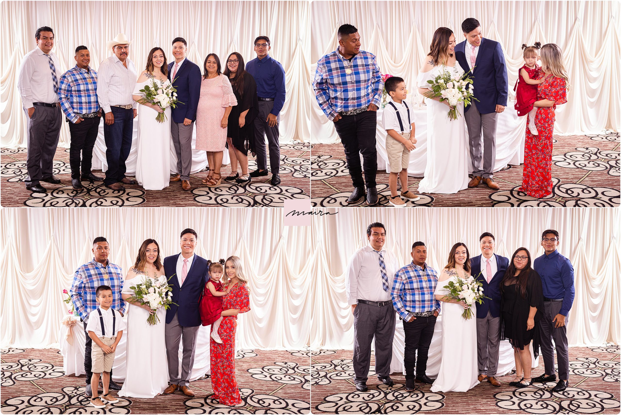 Wedding Formal Portraits, Family Formal Portraits, Wedding Formals, Friends and Family Wedding Portraits, D'Andrea Banquet Hall Crystal Lake, IL