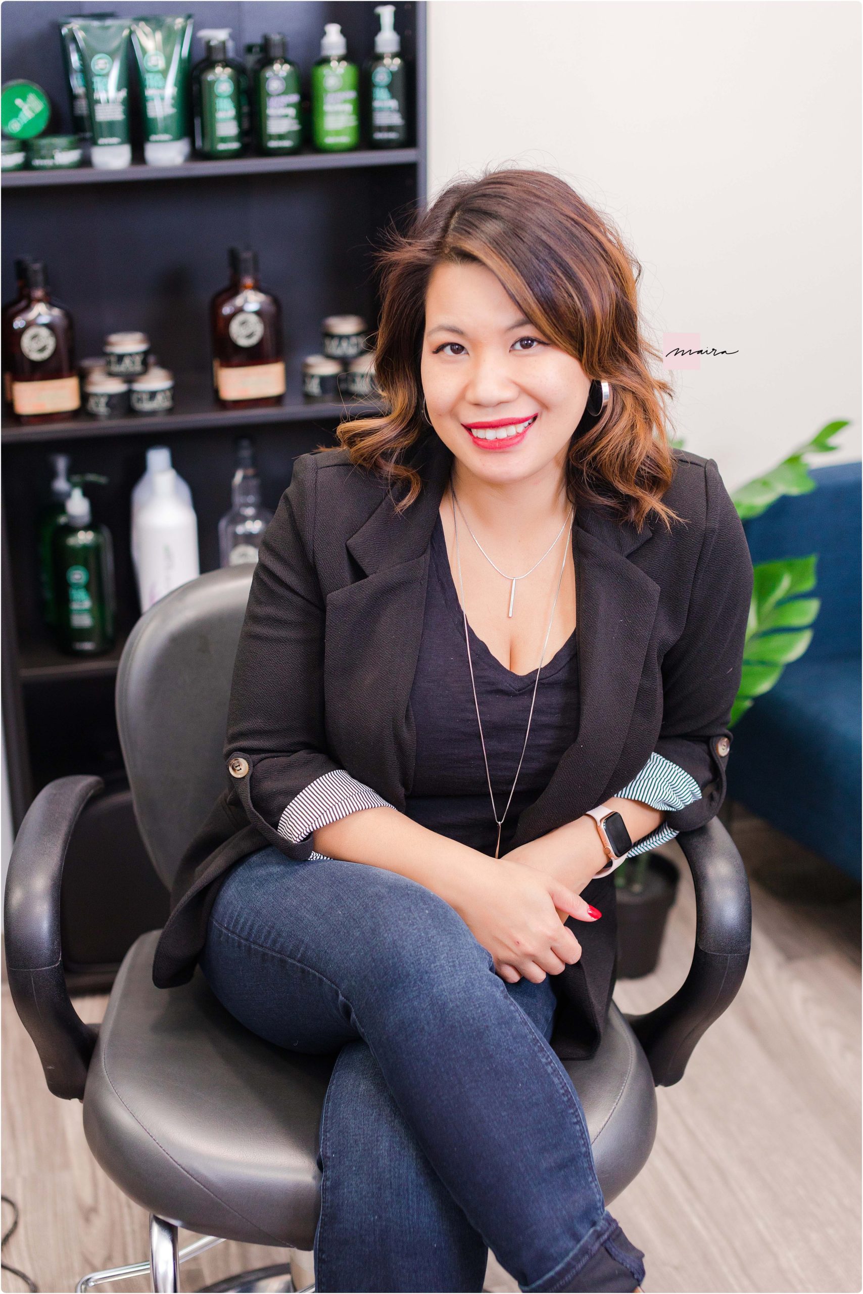 Chicago Personal Branding Photographer, Personal Branding Photography for business owner Hairstylist Hanna Hernandez 
