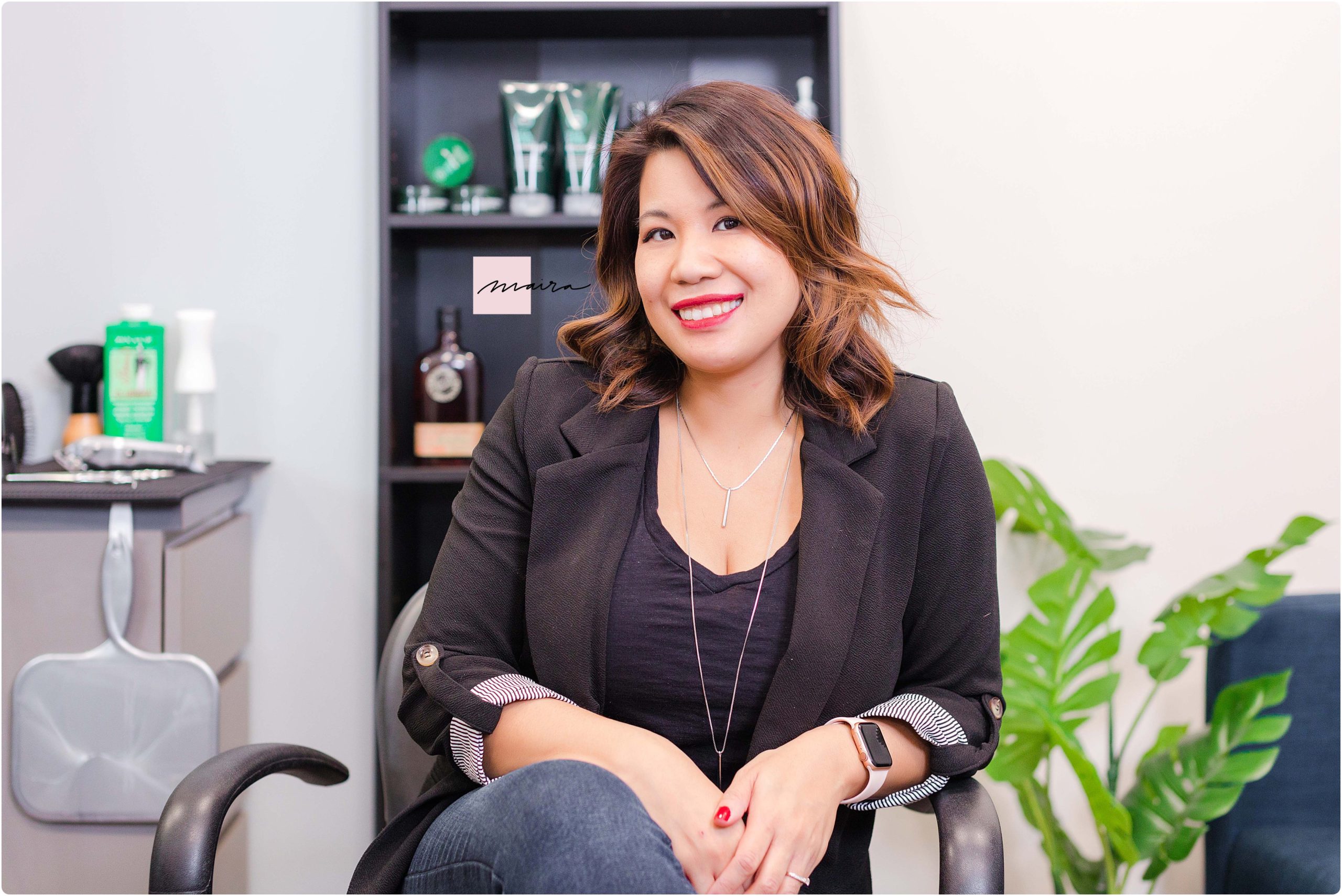 Chicago Personal Branding Photographer, Personal Branding Photography for business owner Hairstylist Hanna Hernandez
